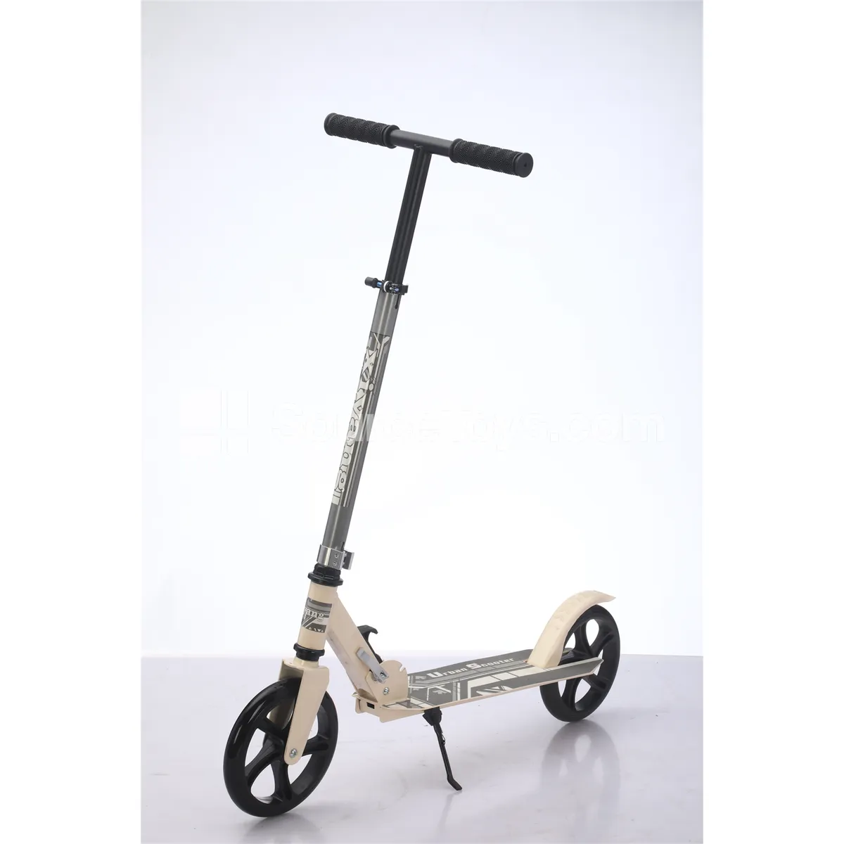 Kids Scooter Matte Black / Card White with Stand