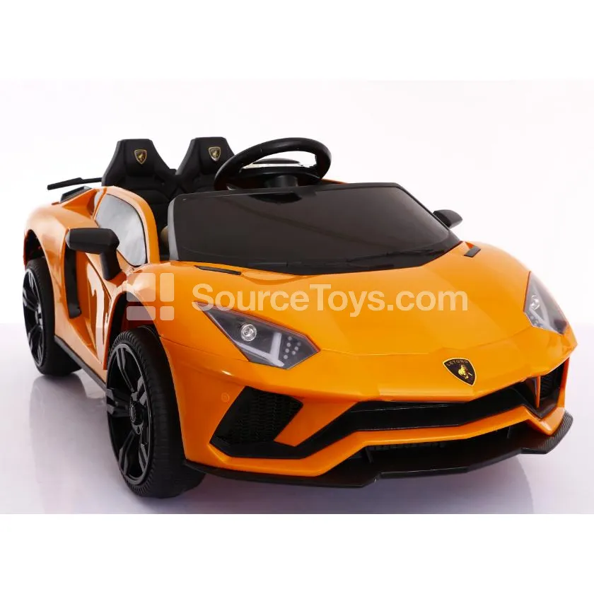 Electric Remote Control Dual-Drive Convertible Sports Car (Red, White, Orange)