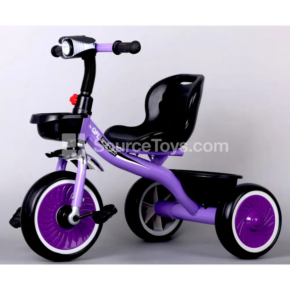 Kids Tricycle with Wagon Cart (Red, Blue, Pink) Kids Tricycle with Wagon Cart (Red, Blue, Pink)