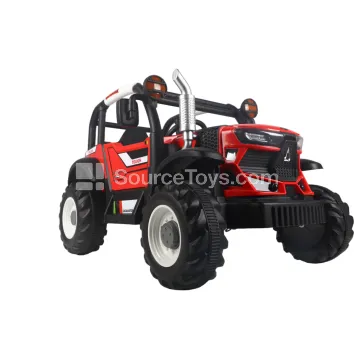Electric Double-Drive Double-Door Off-Road Ride-On (Red, Yellow, Dark Green, Dark Blue, Rose Red)