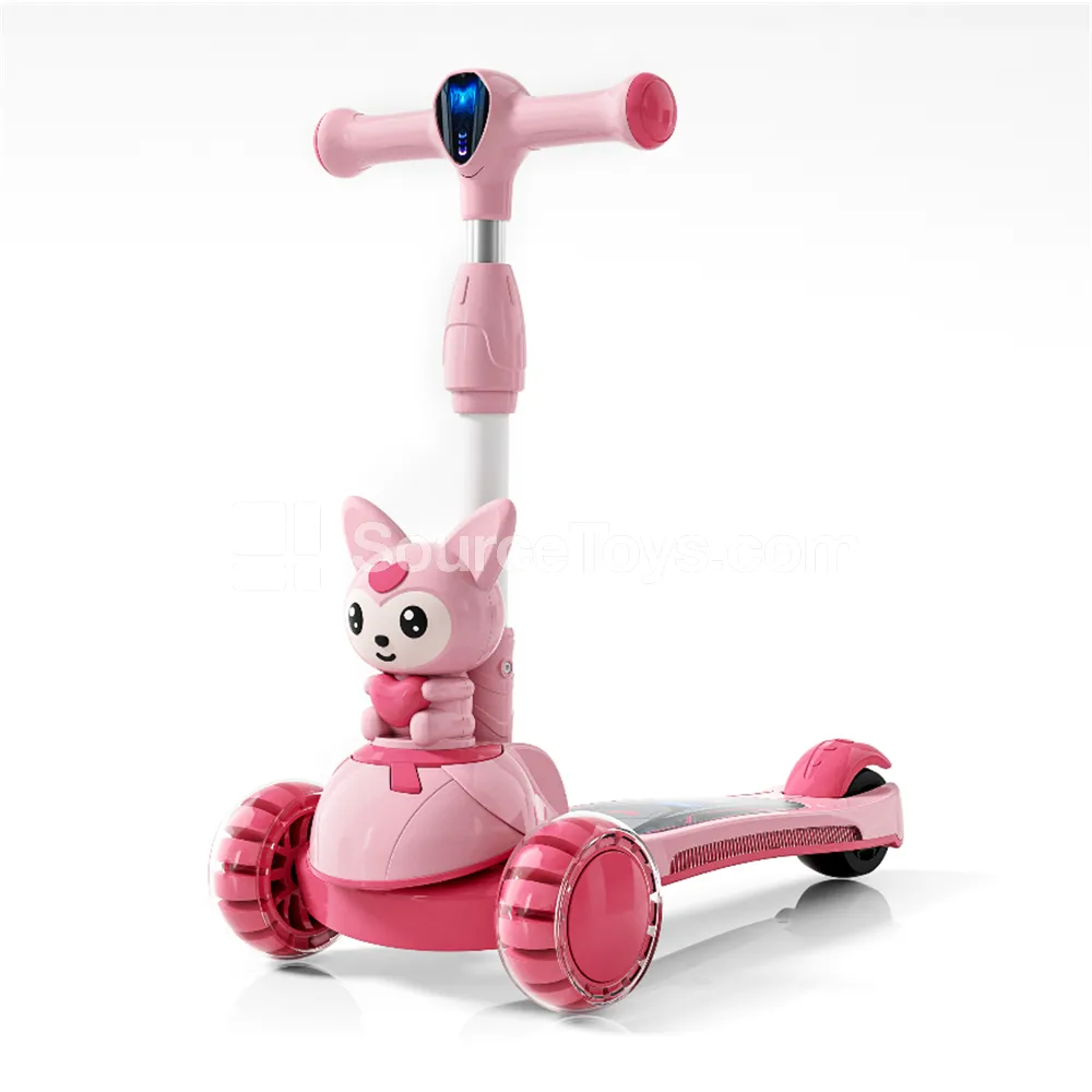 Cartoon One-Button Foldable Scooter Cartoon One-Button Foldable Scooter