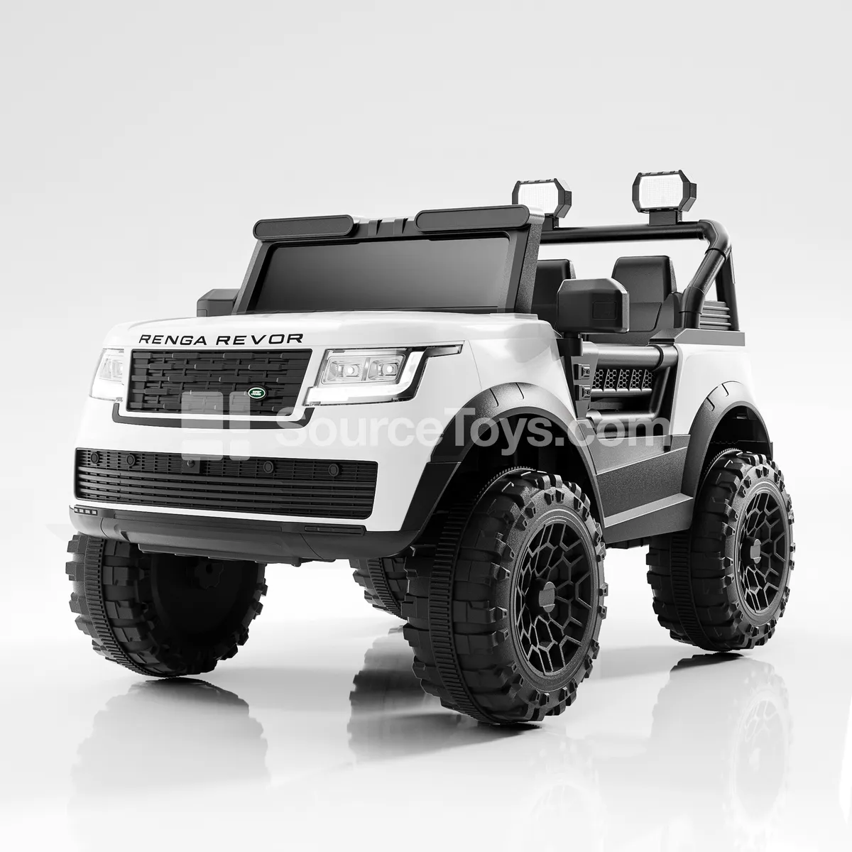 Electric Off-Road Ride-On (Red, Gray, White, Black)