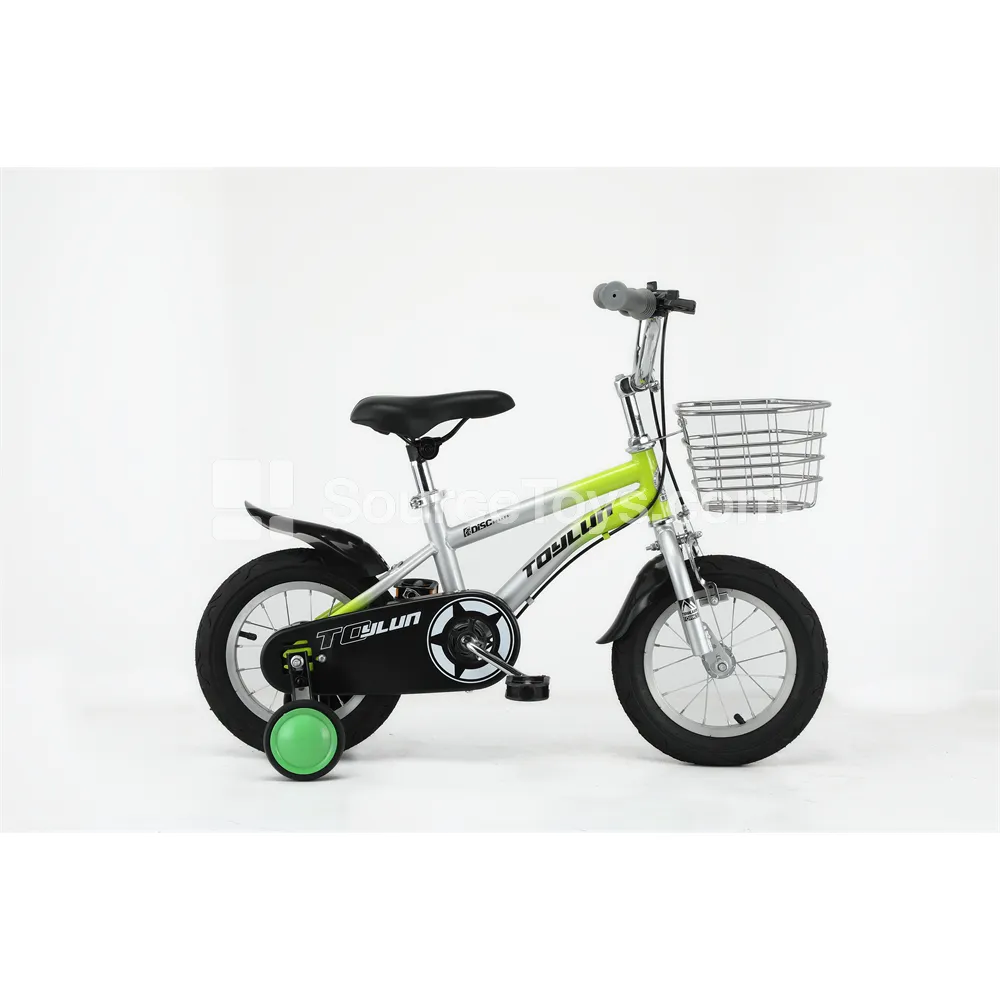 12-inch Two-Wheel Bicycle with Basket, Silver 12-inch Two-Wheel Bicycle with Basket, Silver