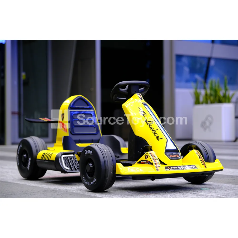 Electric Remote Control Kart (Red/White/Yellow) Electric Remote Control Kart (Red/White/Yellow)