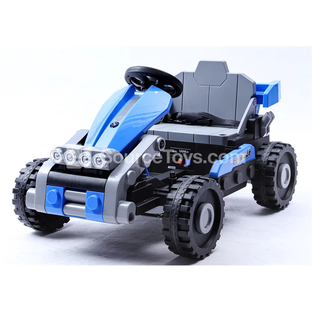 Electric Remote Control Go Kart Ride-On (Red, Blue, Fuchsia) Electric Remote Control Go Kart Ride-On (Red, Blue, Fuchsia)