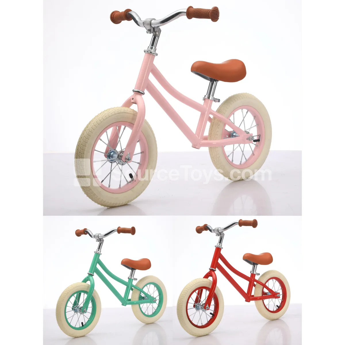 Balance Scooter (Pink, Green, Red)