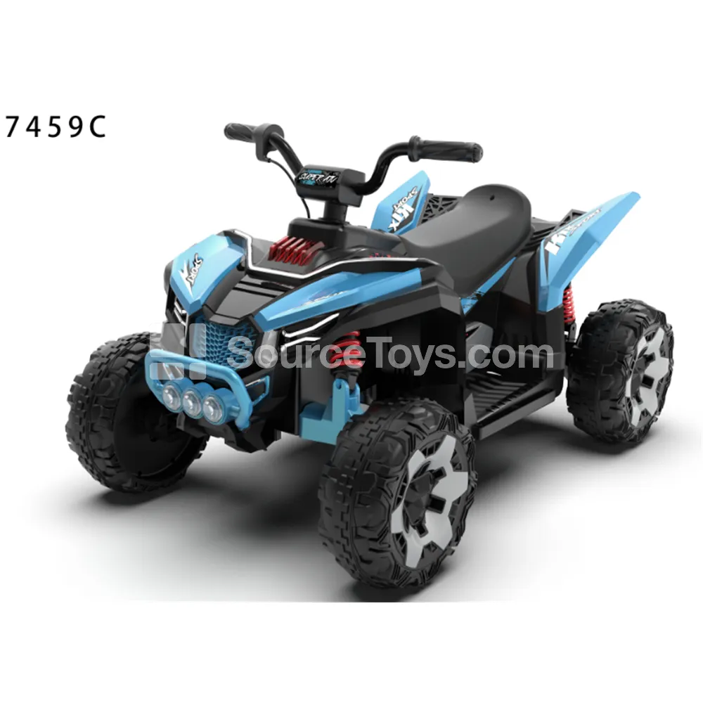 Electric Dual-Drive All-Terrain Beach Scooter Red Blue White