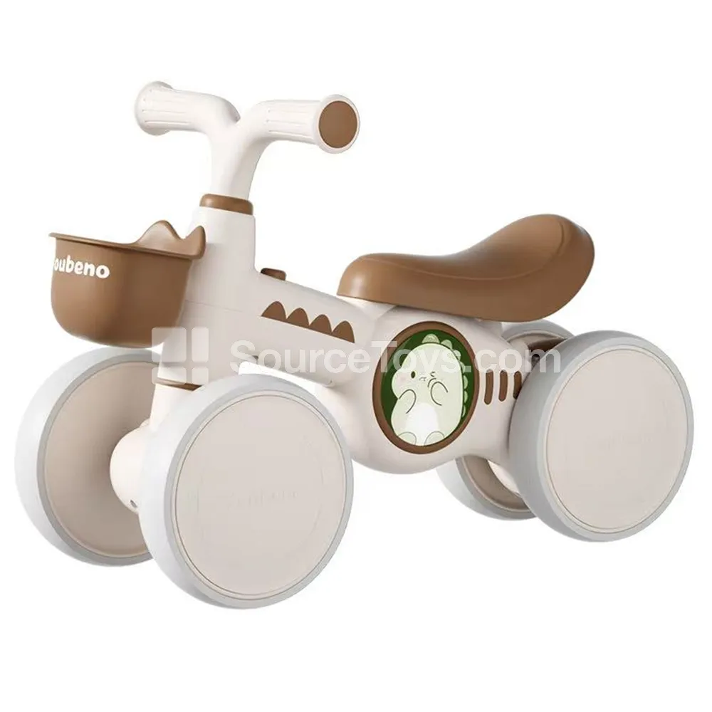 Scooter with Basket (Brown, Pink, Green) Scooter with Basket (Brown, Pink, Green)