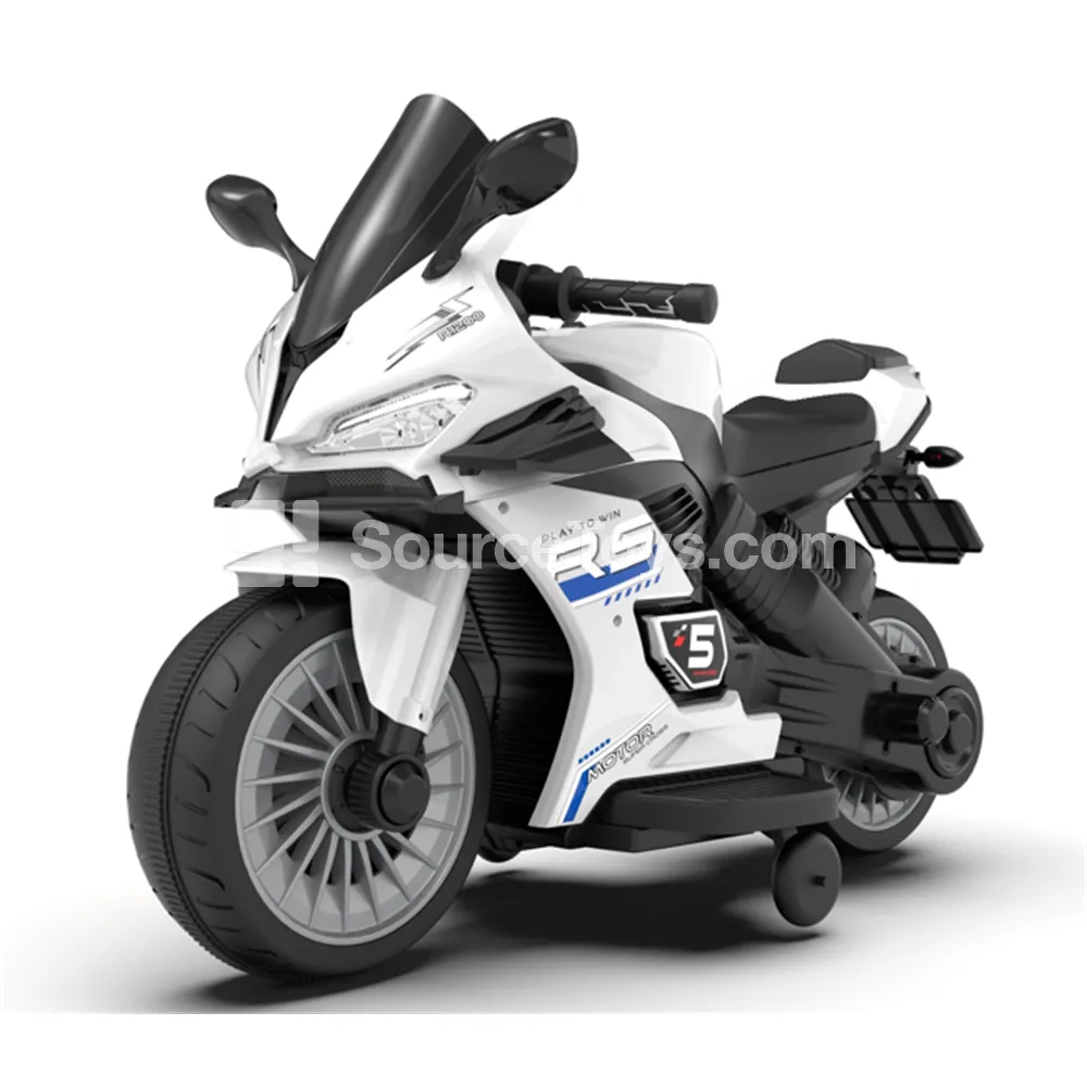 Electric Ride-On Motorcycle (Red/White/Blue/Pink) Electric Ride-On Motorcycle (Red/White/Blue/Pink)