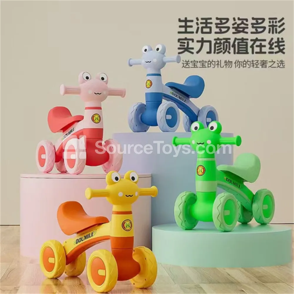 Cartoon Frog Scooter Cartoon Frog Scooter