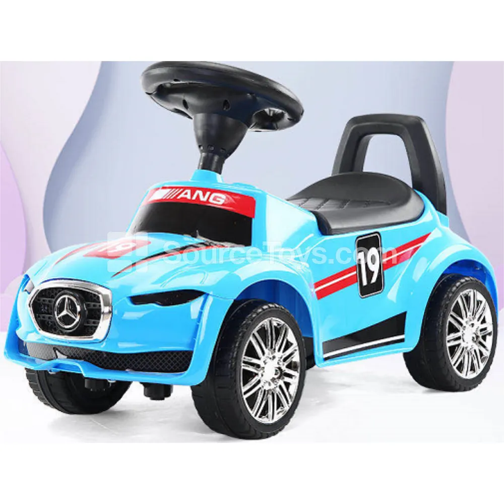 Big Ride-On Scooter Car (White/Blue/Red/Yellow)