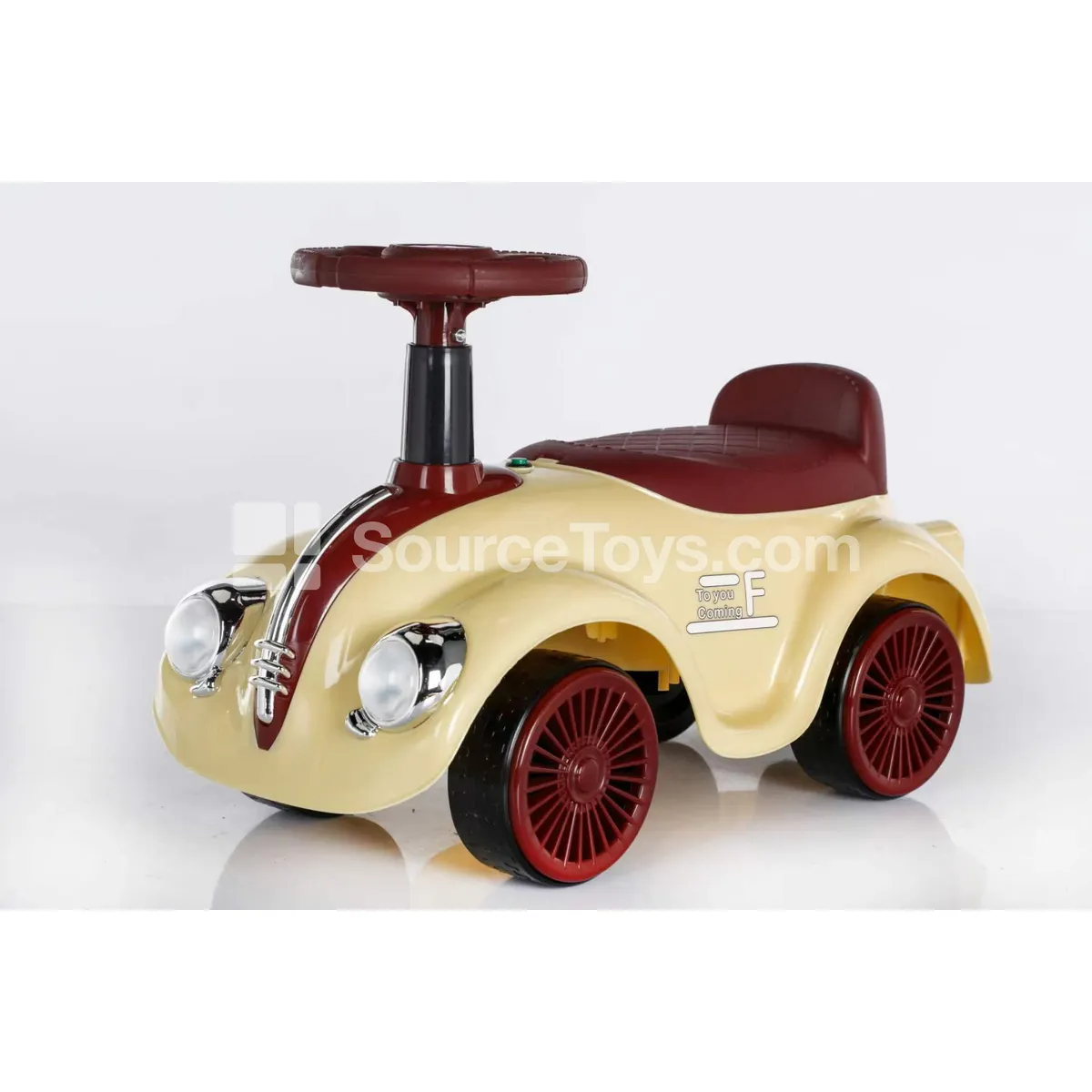 Musical Light Vintage Ride-On Scooter (Rhine Red / Micro Yellow / Minimalist White / Premium Black) Musical Light Vintage Ride-On Scooter (Rhine Red / Micro Yellow / Minimalist White / Premium Black)