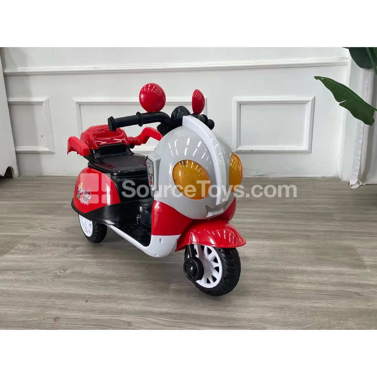 Electric Ride-On Tricycle Motorcycle with Music & Lights Electric Ride-On Tricycle Motorcycle with Music & Lights