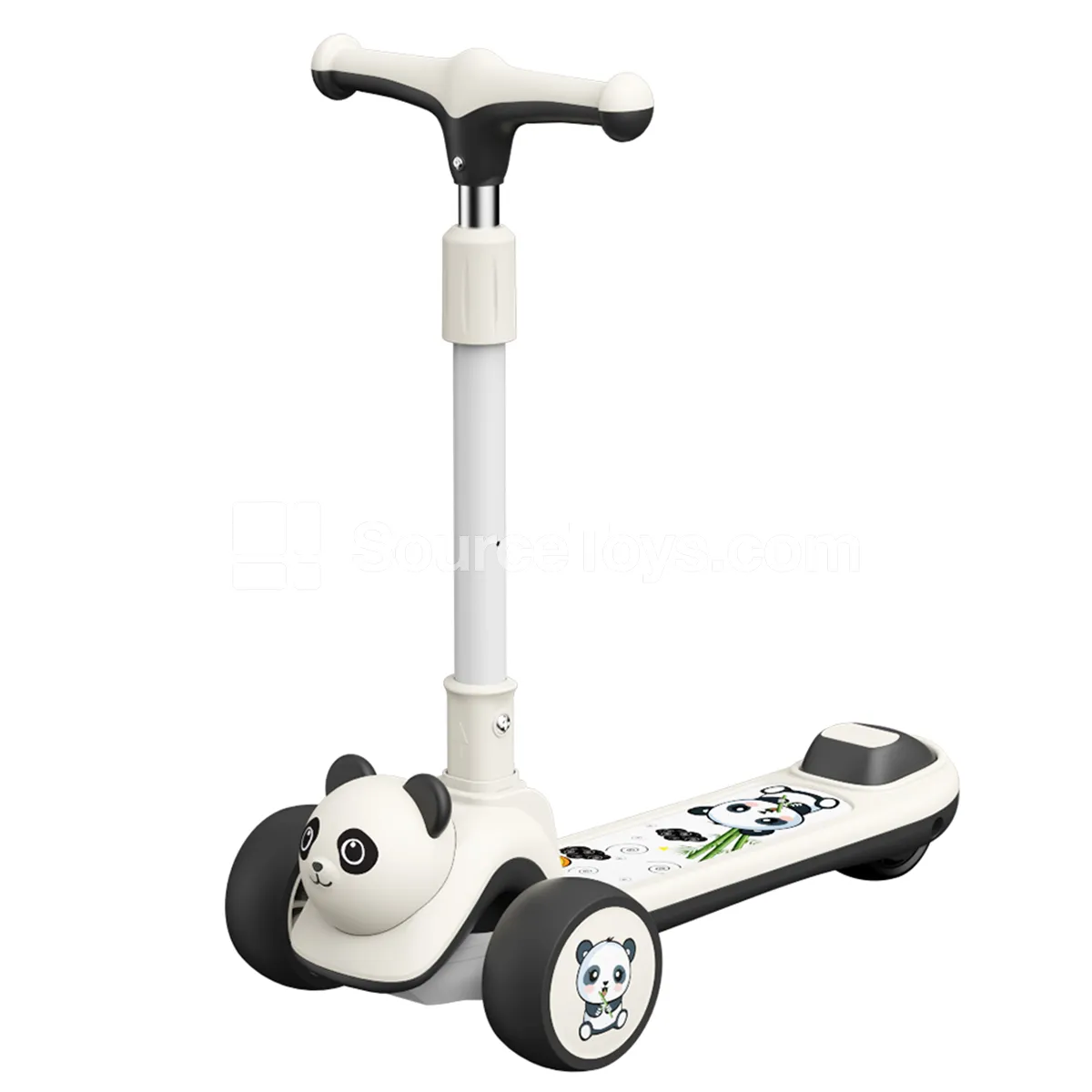Cartoon Panda Scooter Cartoon Panda Scooter