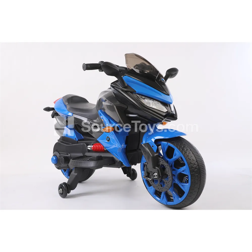 Electric Single-Battery Dual-Drive Two-Wheel Motorcycle (Blue/Red/White/Orange) Electric Single-Battery Dual-Drive Two-Wheel Motorcycle (Blue/Red/White/Orange)