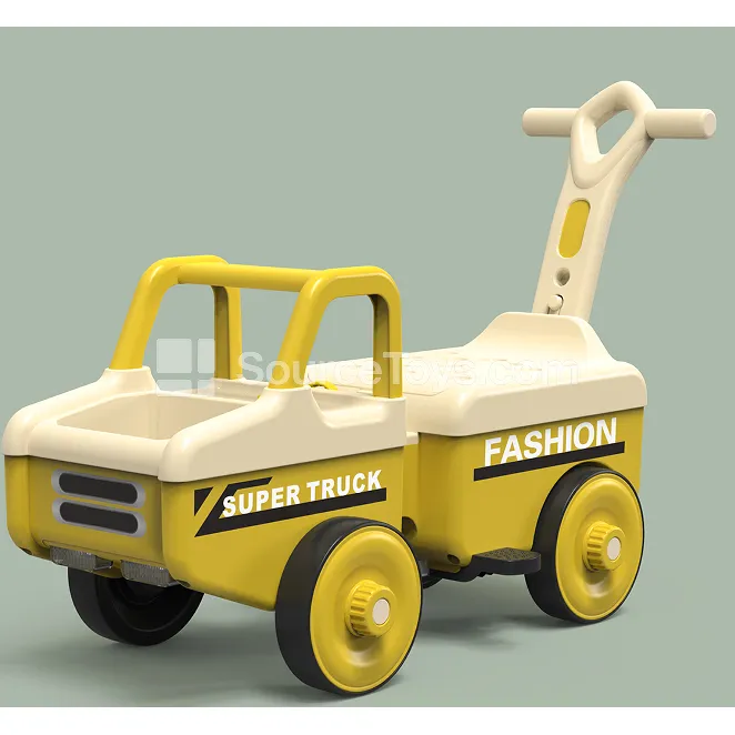 Ride-On Car with Music (Yellow, Purple, Green) Ride-On Car with Music (Yellow, Purple, Green)