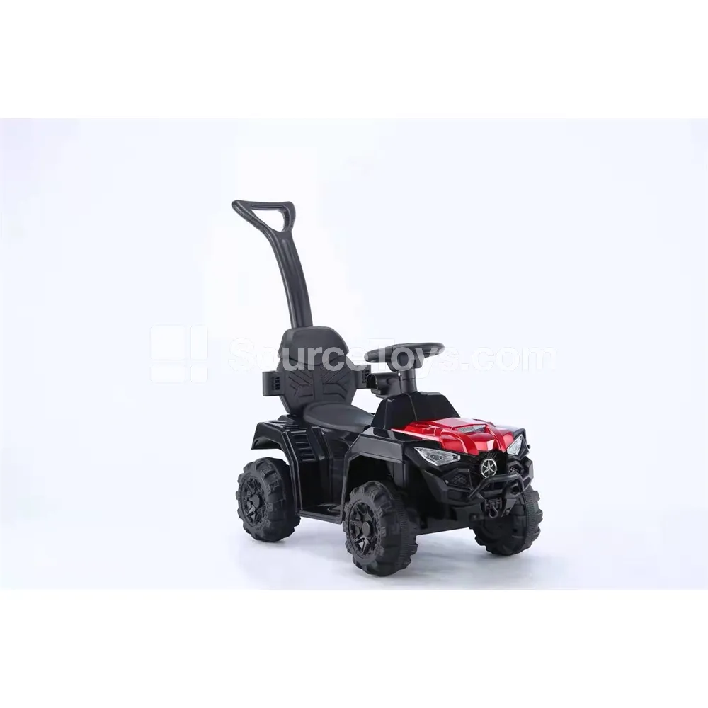 Electric Single-Drive Beach Scooter with Music Handlebar (Red) Electric Single-Drive Beach Scooter with Music Handlebar (Red)