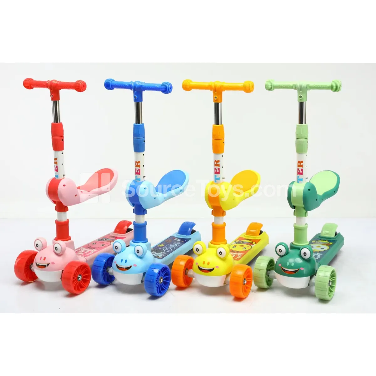 Cartoon Frog Scooter Ride-On Cartoon Frog Scooter Ride-On