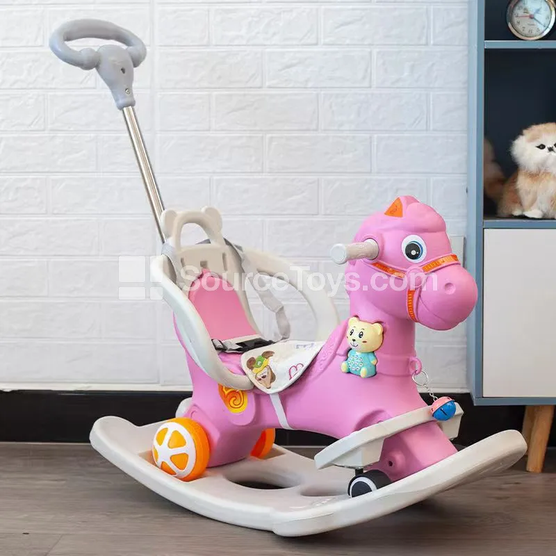 Cartoon Scooter Rocking Horse (Pink, Blue) Cartoon Scooter Rocking Horse (Pink, Blue)