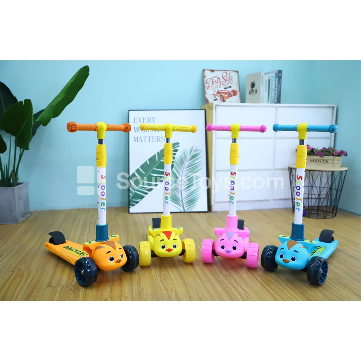 Cartoon Scooter Ride-On Cartoon Scooter Ride-On