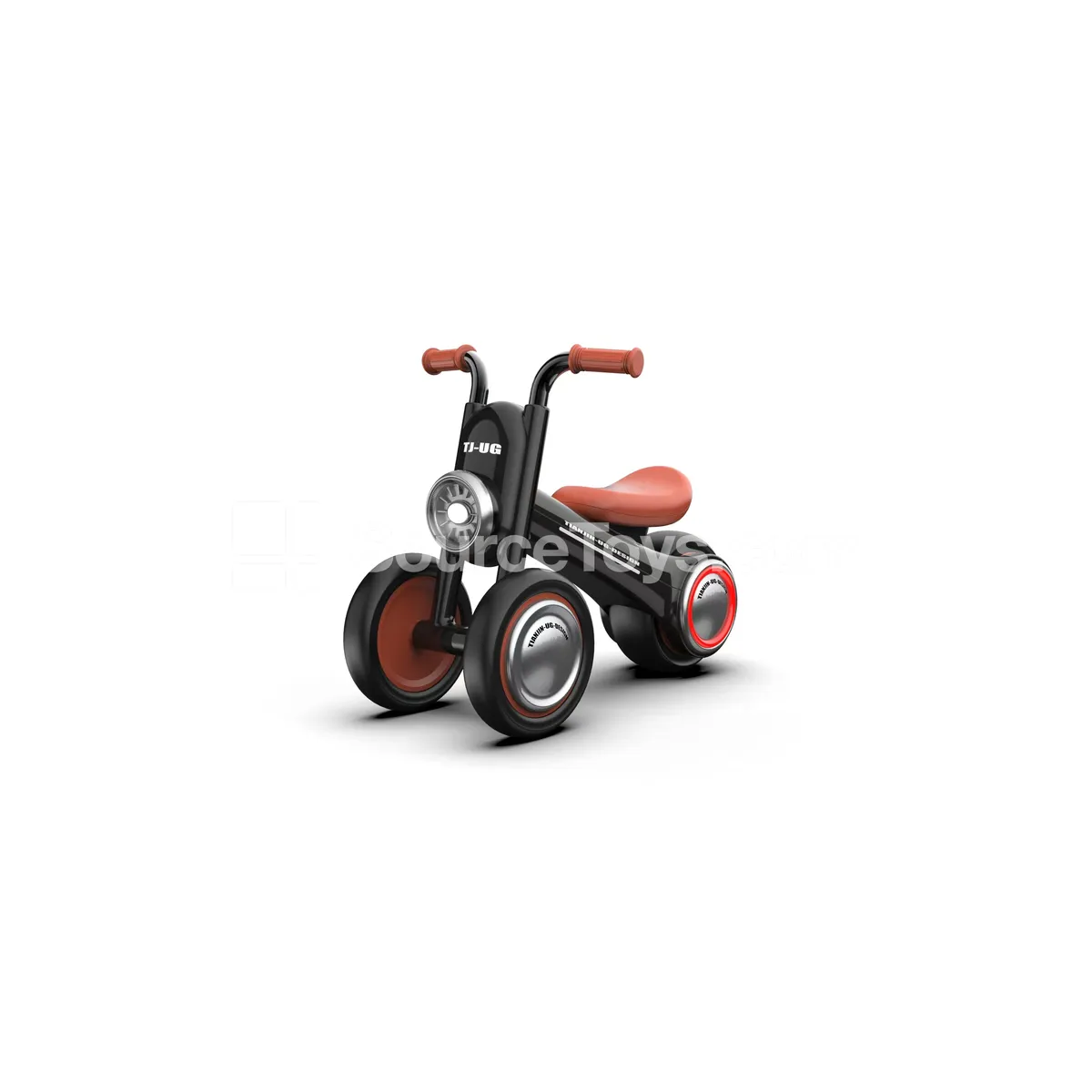Balance Ride-On Toy Car (Blue, Brown, Green, Pink, Red, Yellow)