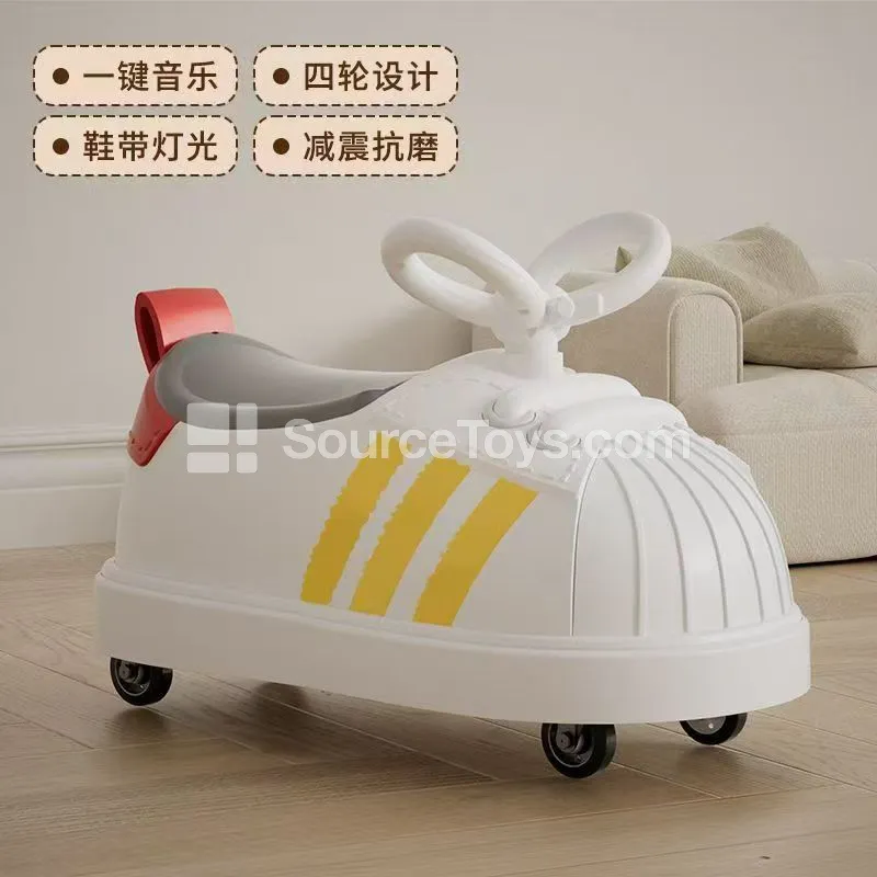 Dadi Scooter Ride-On (Pink, White) Dadi Scooter Ride-On (Pink, White)