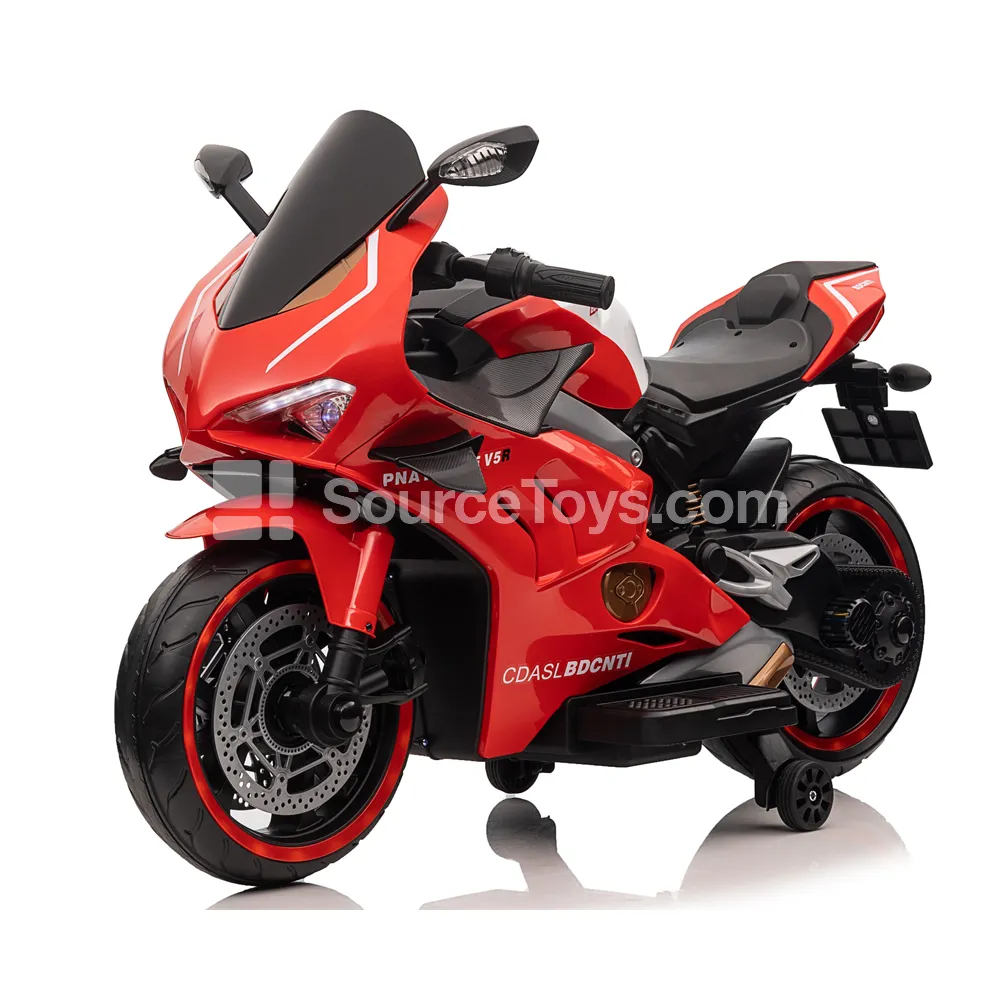 Electric Single-Drive Two-Wheel Motorcycle Red Blue White Black Electric Single-Drive Two-Wheel Motorcycle Red Blue White Black