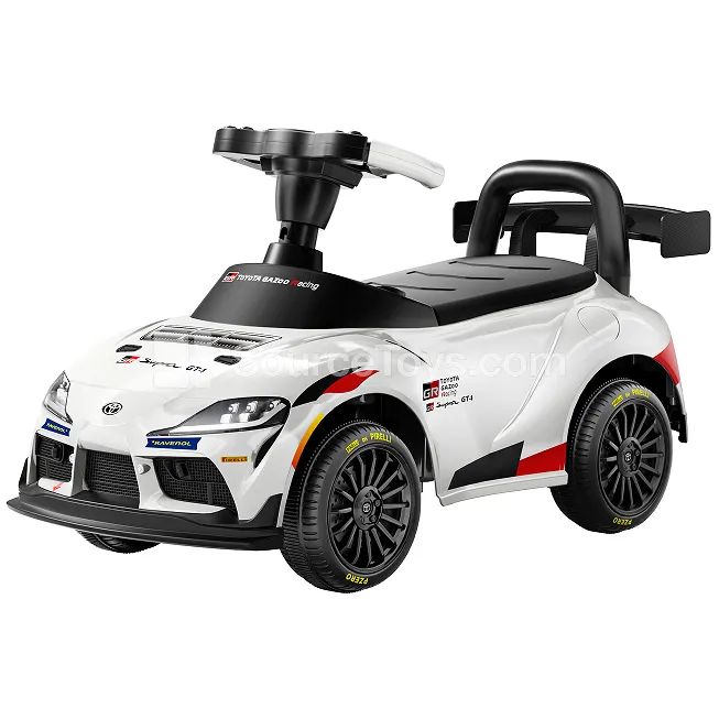 Toyota Licensed Ride-On Scooter (White/Red/Black/Yellow)