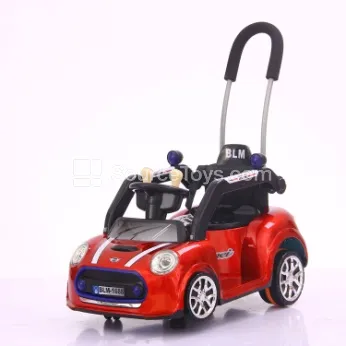 Electric Dual-Drive Early Education Ride-On Car (Blue, Red, Purple, Gold)