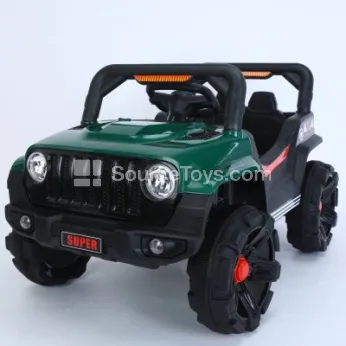 Electric 2-Battery 2-Motor Remote Control Off-Road Ride-On (Red/Blue/Green in Paint; Red/Green/Blue in Graffiti)