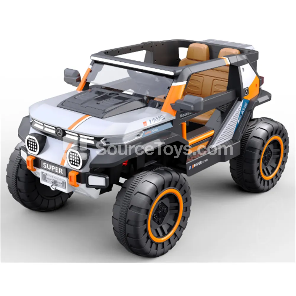Electric 4WD Double-Door Ride-On SUV with Remote Control Electric 4WD Double-Door Ride-On SUV with Remote Control