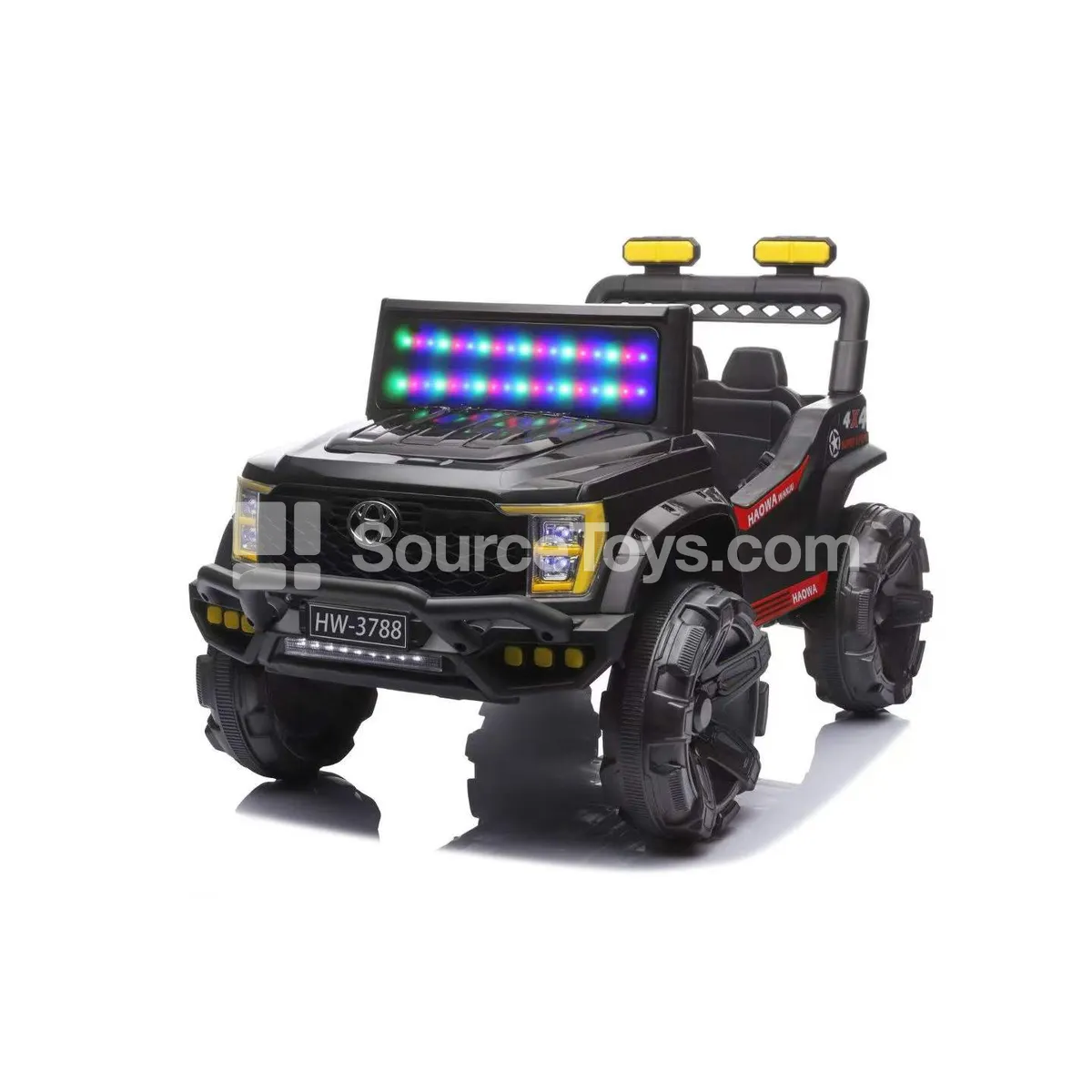Hebei Kids Ride-On  Dafeng Electric Dual-Drive Off-Road Ride-On (White, Red, Black, Barbie Pink)