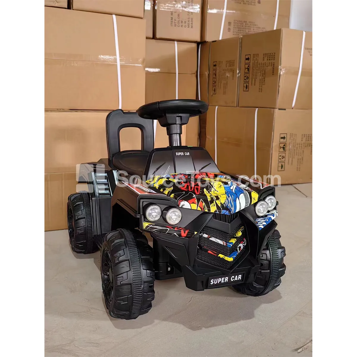 Electric Beach Scooter (Red, Blue, Orange, Military Green)