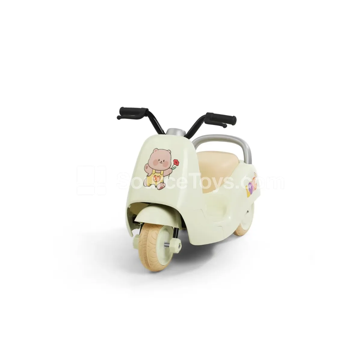Electric Ride-On Tricycle Motorcycle (Beige/Light Blue/Light Pink) Electric Ride-On Tricycle Motorcycle (Beige/Light Blue/Light Pink)
