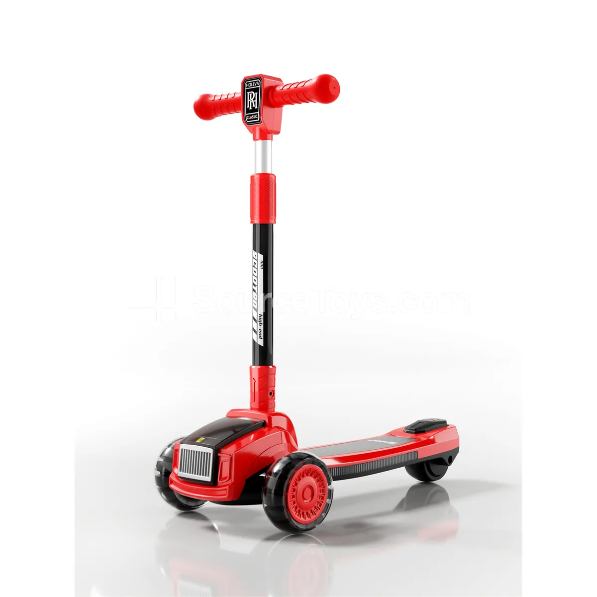 Folding Scooter with Car Simulation Folding Scooter with Car Simulation