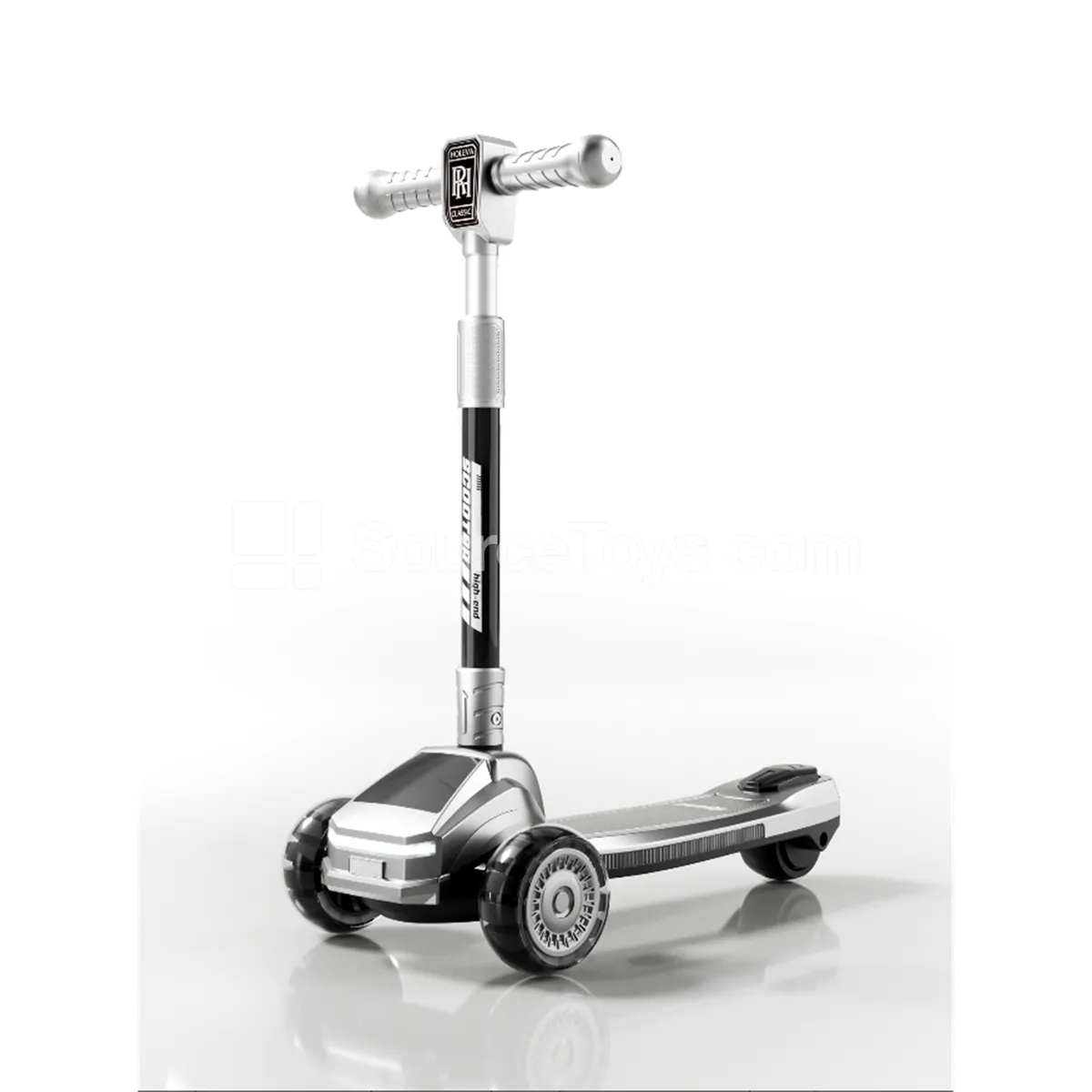 Foldable Scooter with Car Simulation Design Foldable Scooter with Car Simulation Design