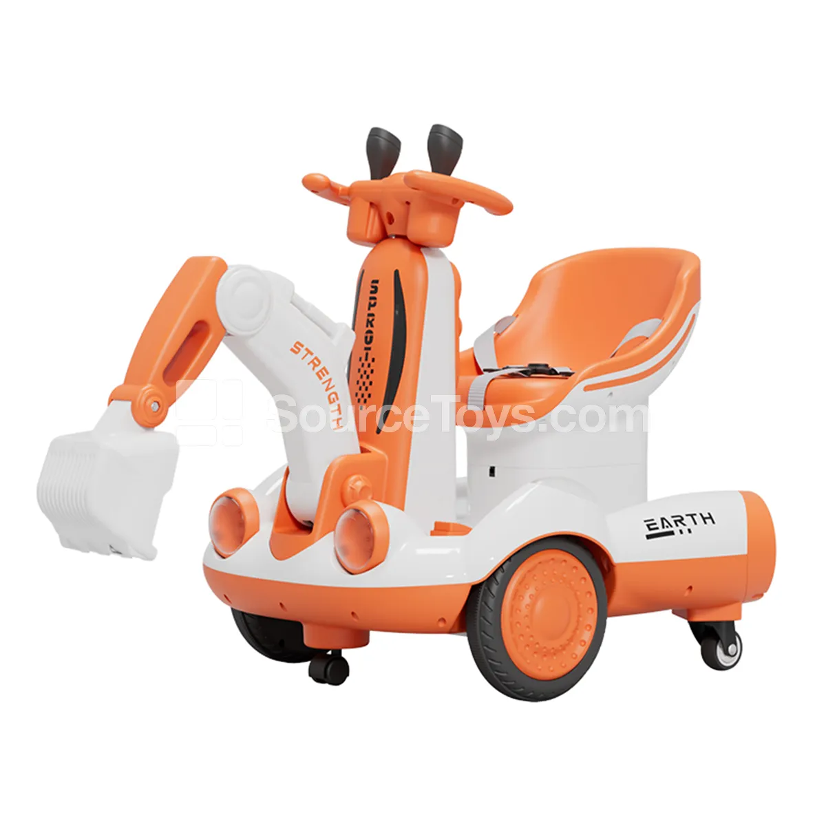Excavator Balance Bike