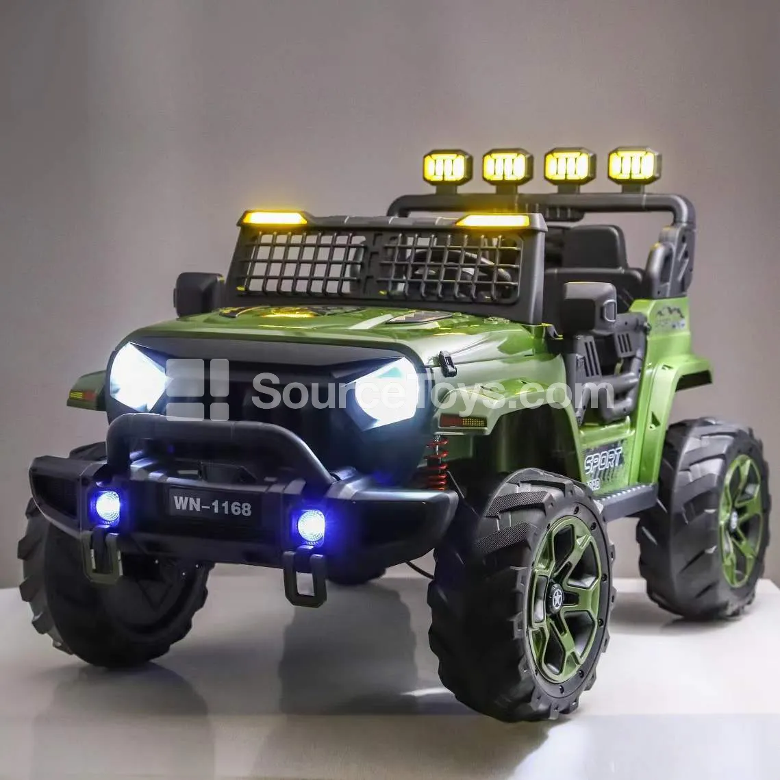 Electric Remote Control 4WD Double-Door Ride-On SUV Electric Remote Control 4WD Double-Door Ride-On SUV