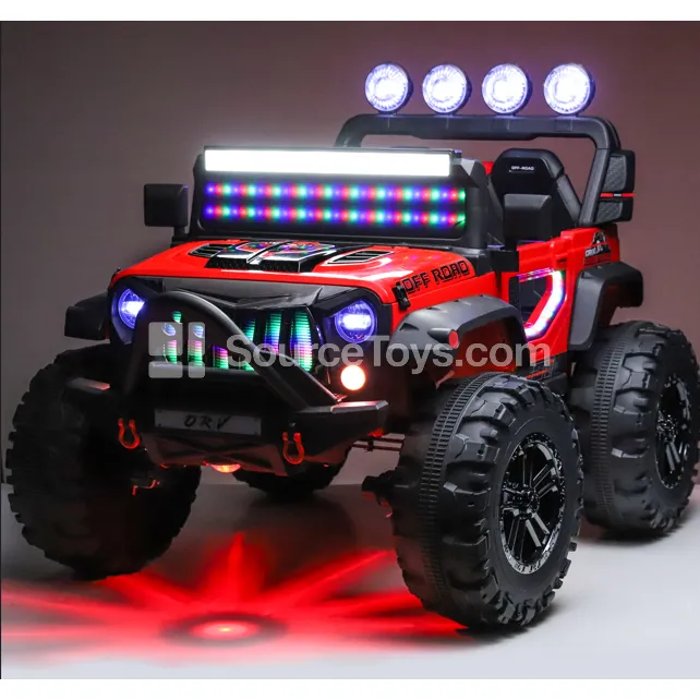 Electric Remote Control 4WD Swinging Off-Road Ride-On with Two Opening Doors