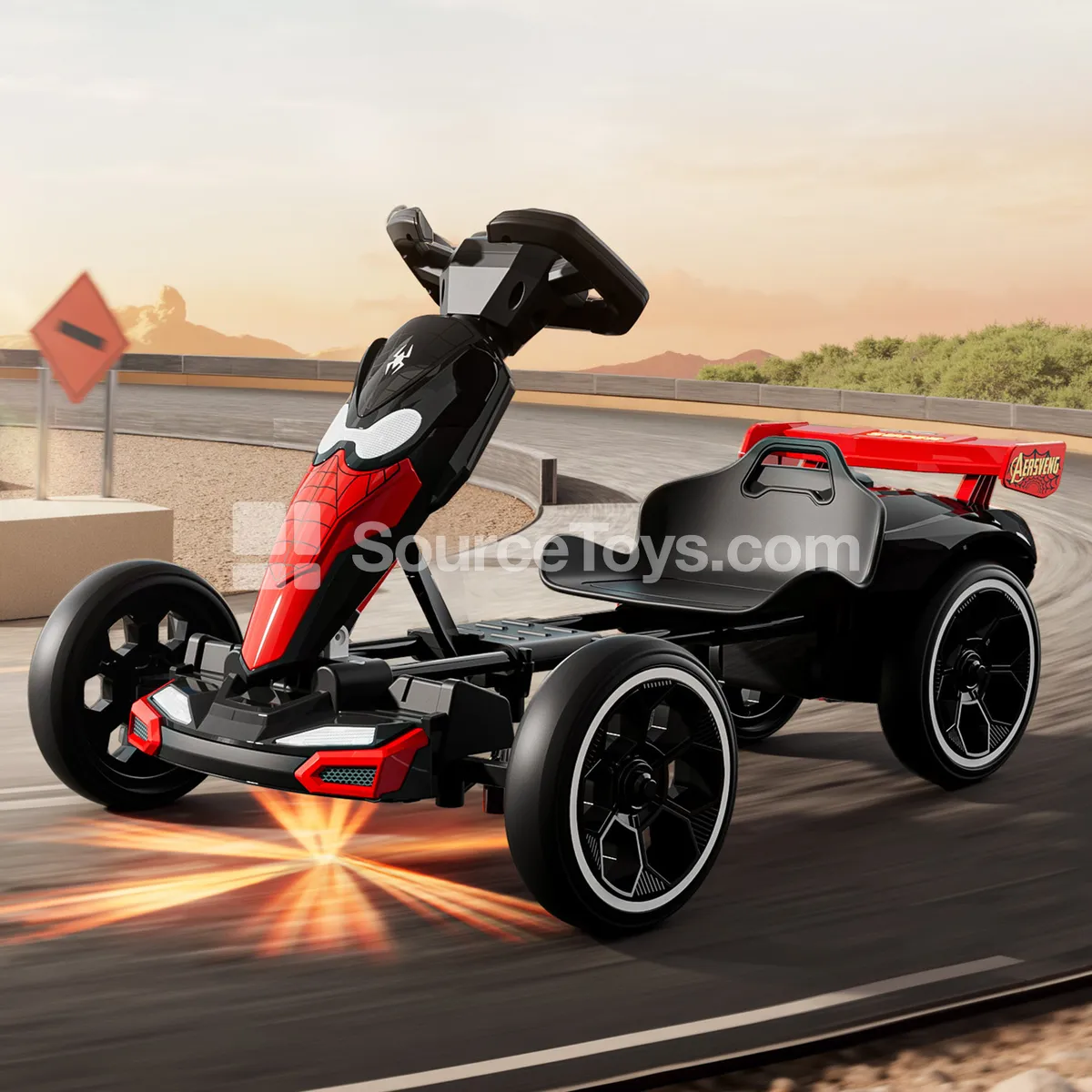 Electric Go-Kart (China Red, Glacier Gray, Phantom Black, Lemon Yellow) Electric Go-Kart (China Red, Glacier Gray, Phantom Black, Lemon Yellow)