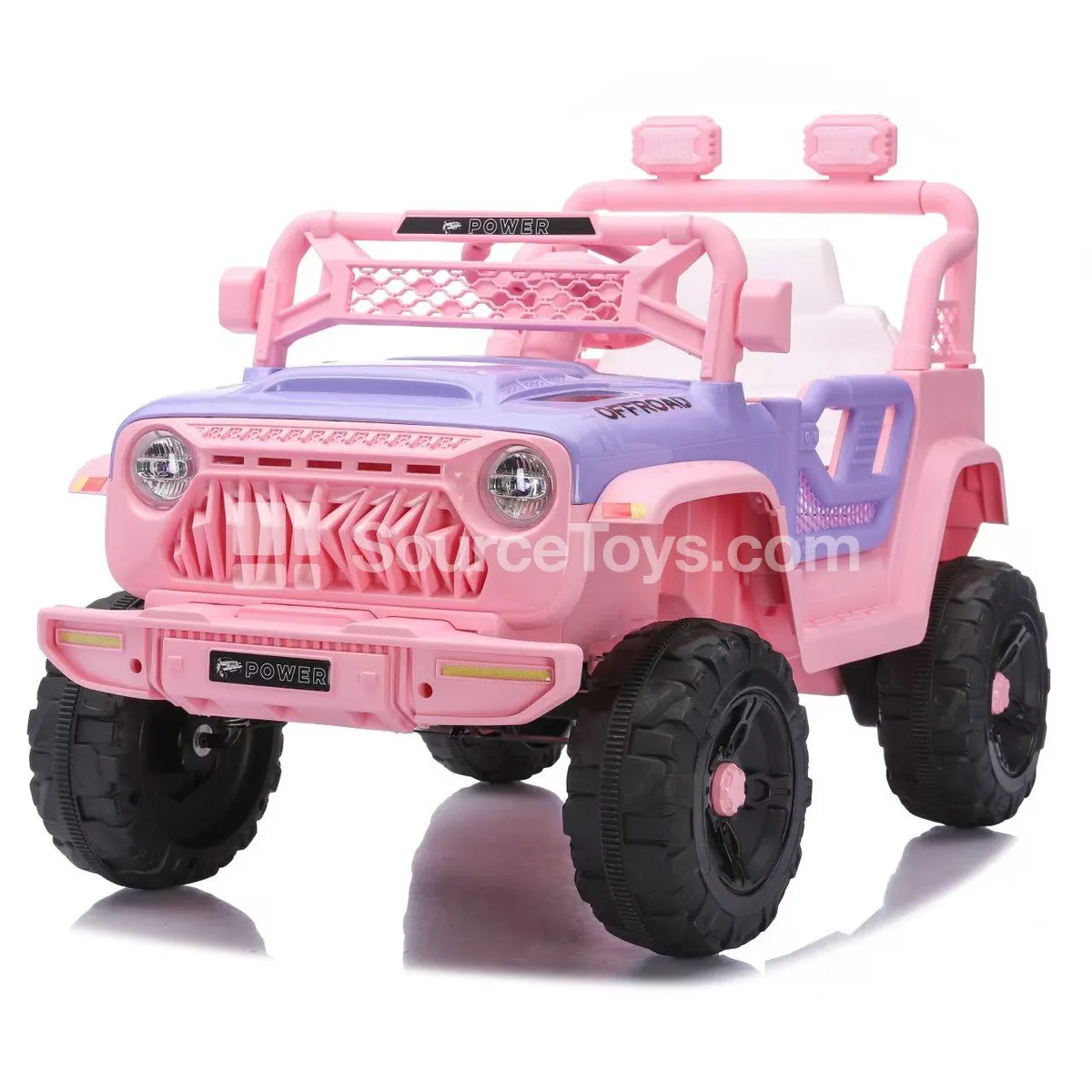 Electric Remote Control 2-Battery 2-Drive Off-Road Ride-On (Pink) Electric Remote Control 2-Battery 2-Drive Off-Road Ride-On (Pink)
