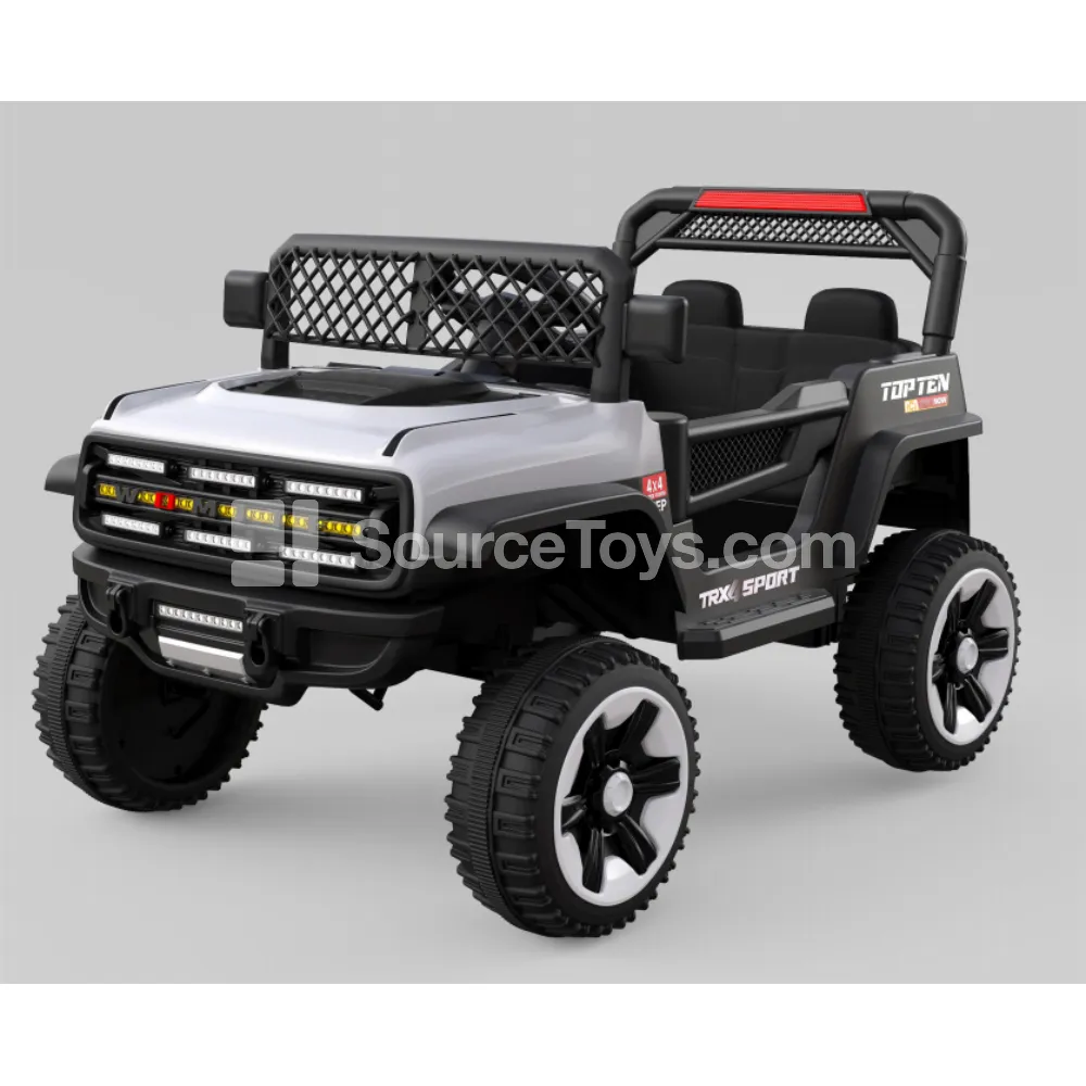 Electric Remote Control Off-Road Ride-On Car with Double Doors Electric Remote Control Off-Road Ride-On Car with Double Doors