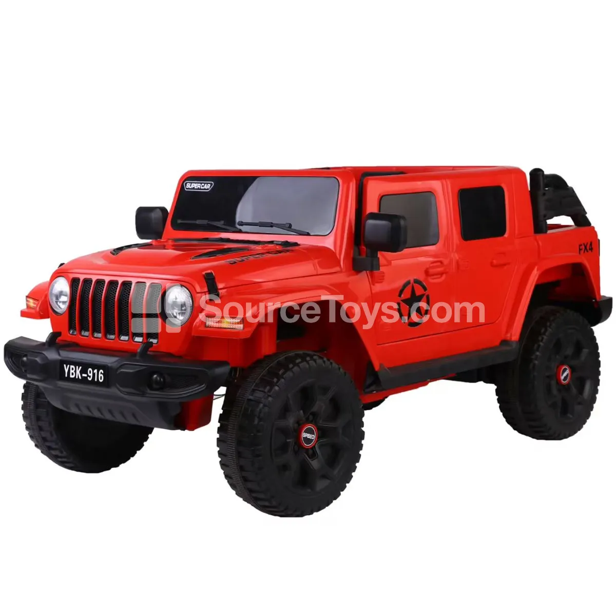 Electric Off-Road Ride-On (Red, White, Military Green) Electric Off-Road Ride-On (Red, White, Military Green)