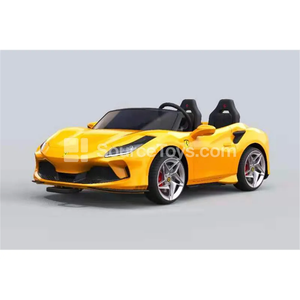 Electric Remote Control Convertible Sports Ride-On Car (Red/White/Yellow) Electric Remote Control Convertible Sports Ride-On Car (Red/White/Yellow)