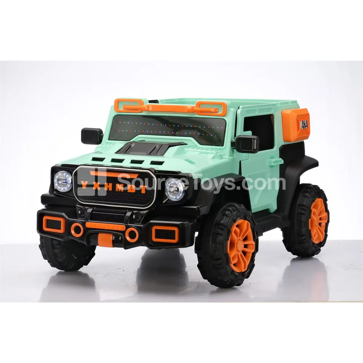 Electric Remote Control Double-Door Dual-Drive Off-Road Ride-On (Gray, Pink, Green) Electric Remote Control Double-Door Dual-Drive Off-Road Ride-On (Gray, Pink, Green)
