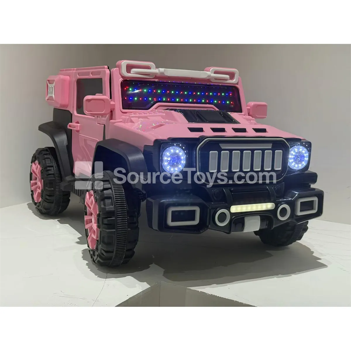 Electric Remote Control Double-Door Dual-Drive Off-road Ride-on (Gray, Pink, Green) Electric Remote Control Double-Door Dual-Drive Off-road Ride-on (Gray, Pink, Green)