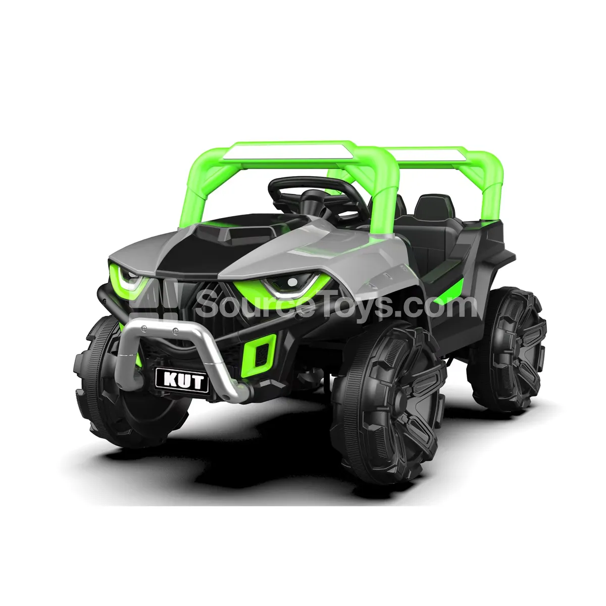 Electric Remote Control Ride-On Off-Road Car (Red/Yellow/Blue)