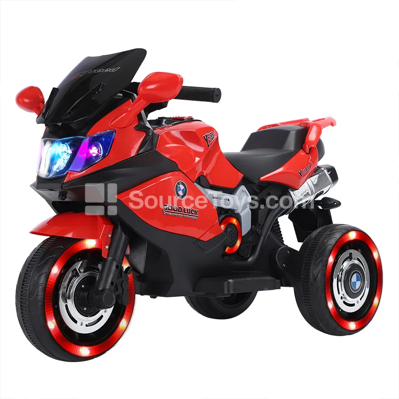 Electric 3-Wheel Ride-On (Red, White, Blue) Electric 3-Wheel Ride-On (Red, White, Blue)
