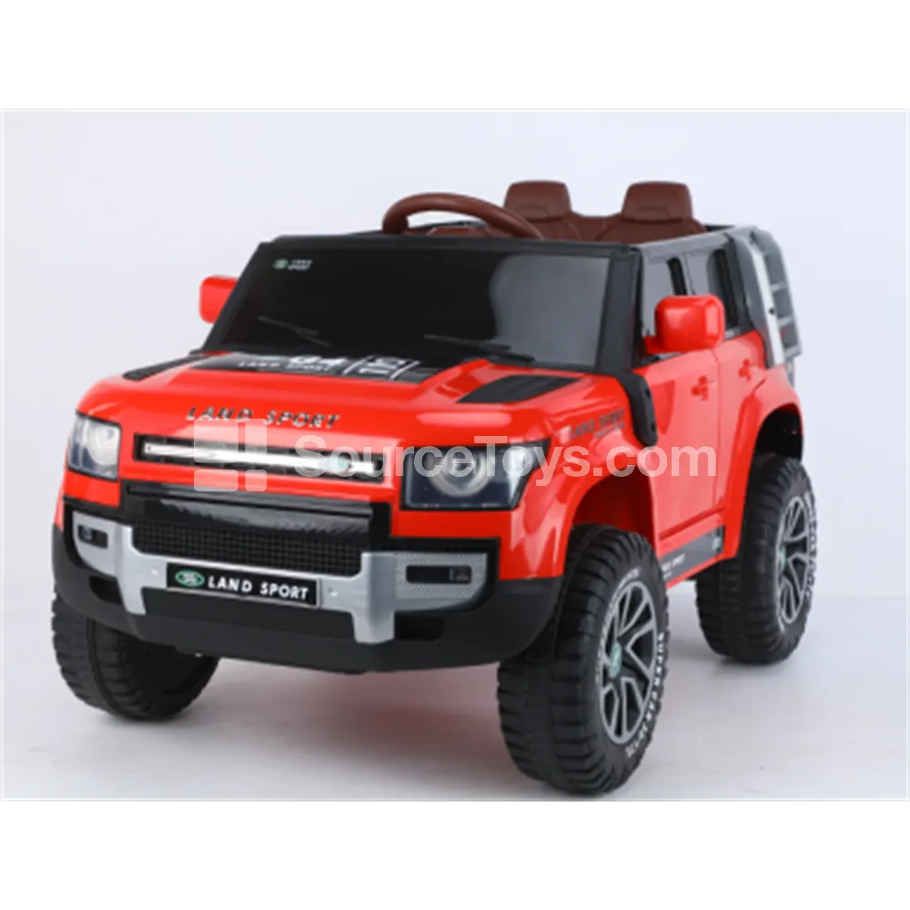 Electric RC Off-Road Vehicle (White/Red/Orange/Green)