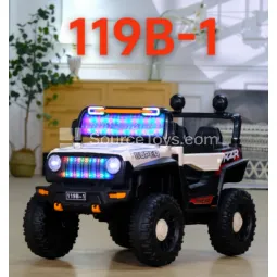 Electric Off-Road Ride-On (Black, Red, White) Electric Off-Road Ride-On (Black, Red, White)